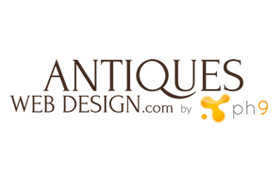 Antiques Web Design by PH9