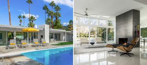 Iconic midcentury modern architecture featured during Modernism Week in Palm Springs, California. 